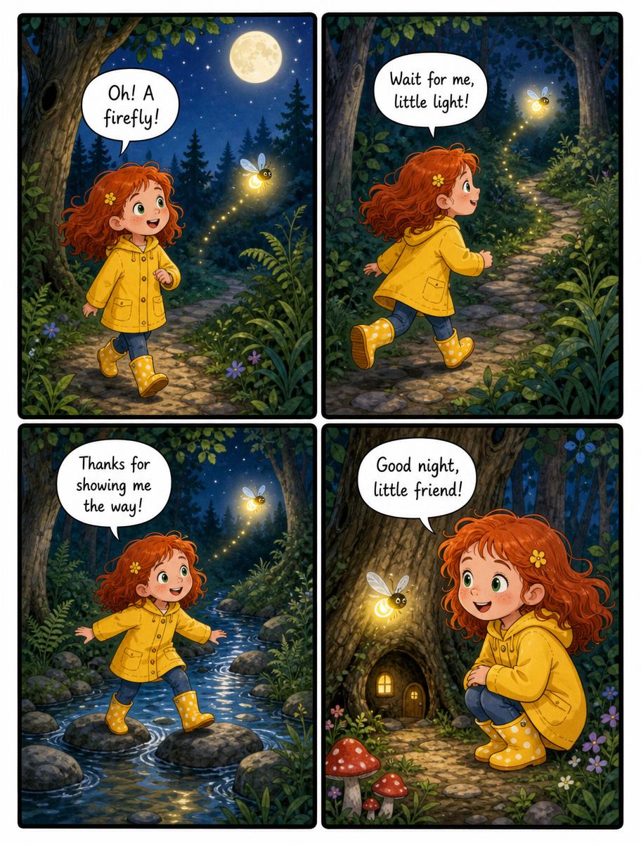 Maya and the Firefly Forest