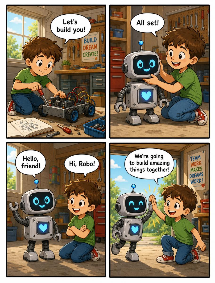 Sam Builds a Robot
